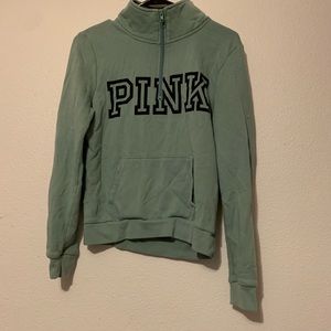 Green Everyday Lounge Quarter-Zip by VS Pink